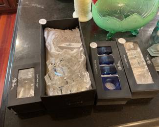 Oleg Cassini Glass in Original Boxes