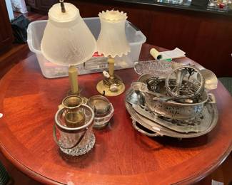 Various Silver Plate Pieces