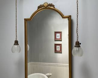 Fancy Gilt Mirror