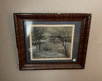 Original Pastel/Charcoal Sketch