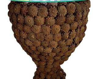  Very Rare and Desirable!!! French Pinecone Urn!! Outward Facing Pinecones!! Sold by Wisteria 2008.
  Highly Sought After!