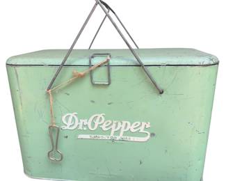 Dr Pepper..Rare airline cooler!!!