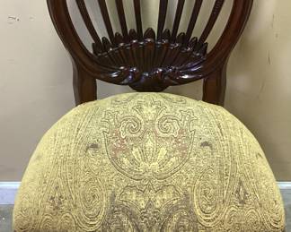 COUNCILL FURNITURE FRENCH COUNTRY OVAL BACK CHAIR