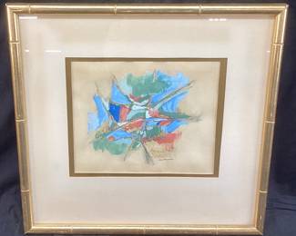  SIGNED MARY ANNE JENKINS PAINTING