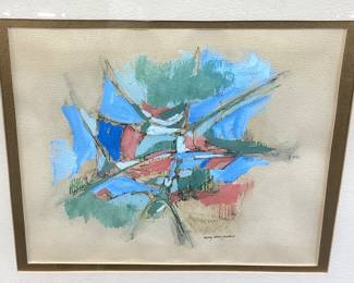  SIGNED MARY ANNE JENKINS PAINTING