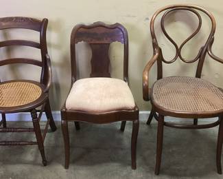 3 ASSORTED CHAIRS