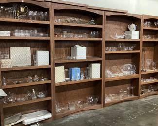 CHOICE SHELF LOT PRINCESS HOUSE GLASSWARE