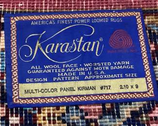 KARASTAN MULTI COLOR RUNNER, 2.10 x 9, 