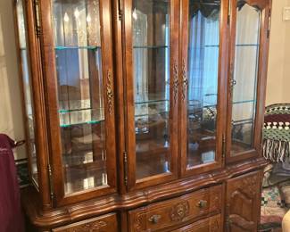 Large Stanley china cabinet