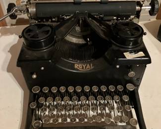 Antique Royal typewriter