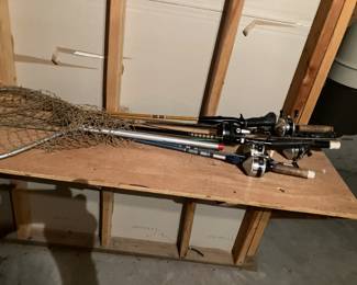 Fishing rods and reels