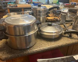 Saladmaster stainless steel cookware