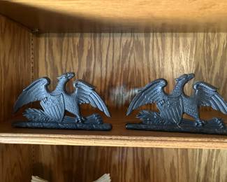 Eagle bookends