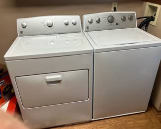 Newer Kenmore electric dryer, Kenmore washing machine, 110.22352511
