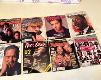 1980's Rolling Stones magazines
