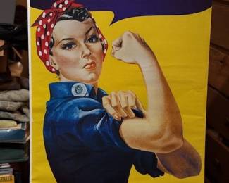 Vintage “Rosie the Riveter” Poster