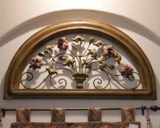 Arched Metal Wall Decor