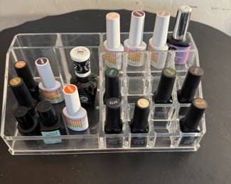 Nail Polish and Essential Oils with Organizer