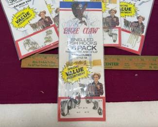 Eagle Claw Hooks (NOS)