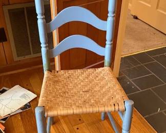 5 Cane Bottom Chairs