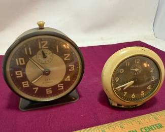 Rex Westclox Clock & Baby Ben Clock