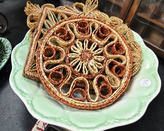 Raffia Trivets