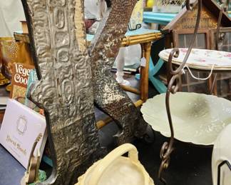 Hammered Metal "K"