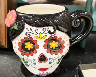 Dios de los muertas mug