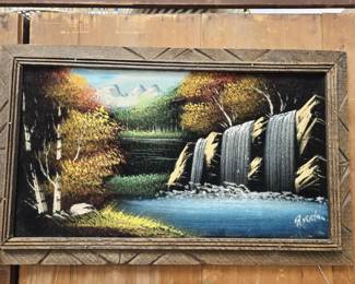 Velvet Painting