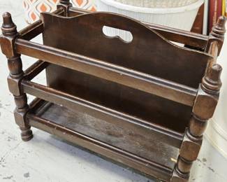 Vintage Magazine Rack