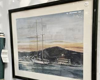 Sailboat art