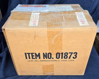 1987 Donruss Factory Case (Highlights & The Rookies) 30 Total Boxes Barry Bonds