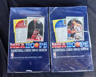 1990 NBA Hoops (4) Box Lot Factory Sealed Michael Jordan