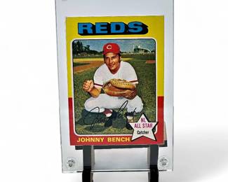 1975 Topps #260 Johnny Bench