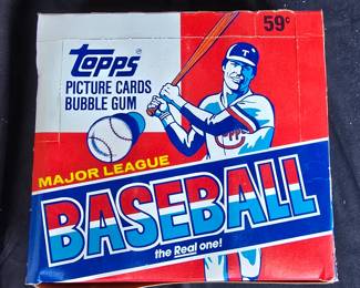 1986 Topps Baseball Cello Box w/ 24 Factory Sealed Packs Bo Jackson RC