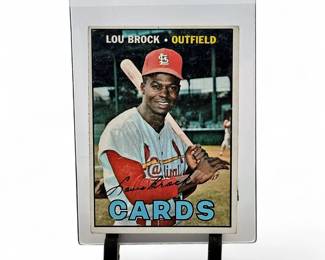 1967 Topps #285 Lou Brock