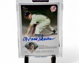 2003 Topps Certified #TA-BS Bill Skowron Autograph Card