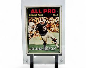 1974 Topps #130 O.J. Simpson