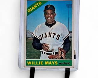 1966 Topps #1 Willie Mays