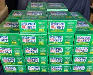 1990 Pro Set Football (20) Box Lot Factory Sealed Lombardi Holo