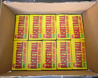 1990 Fleer Basketball 20 Box Case Michael Jordan Rare