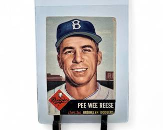 1953 Topps #76 Pee Wee Reese