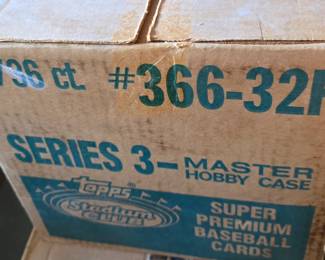 1992 TOPPS STADIUM CLUB BASEBALL SERIES 3 MASTER HOBBY CASE 16/36