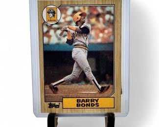 1987 Topps #320 Barry Bonds Rookie