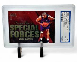 1999-00 Fleer Force #1 Vince Carter Special Forces PRO 9 Mint
