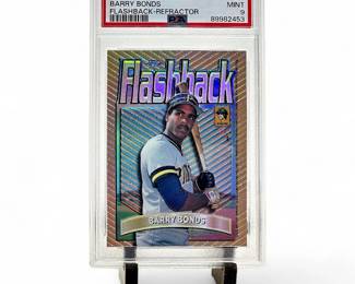 1998 Topps Chrome #FB1 Barry Bonds Flashback Refractor PSA 9