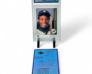 1989 Upper Deck #1 Ken Griffey Jr. Rookie CTA 5