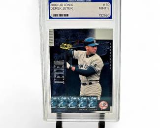 2000 UD Ionix #60 Derek Jeter PRO 9 Mint