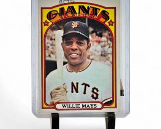 1972 Topps #49 Willie Mays