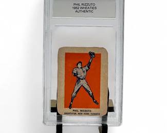 1952 Wheaties Phil Rizzuto Encased